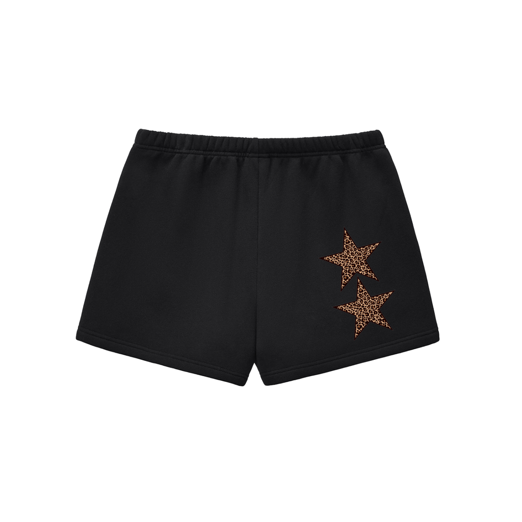 Cheetah Star Sweatshorts