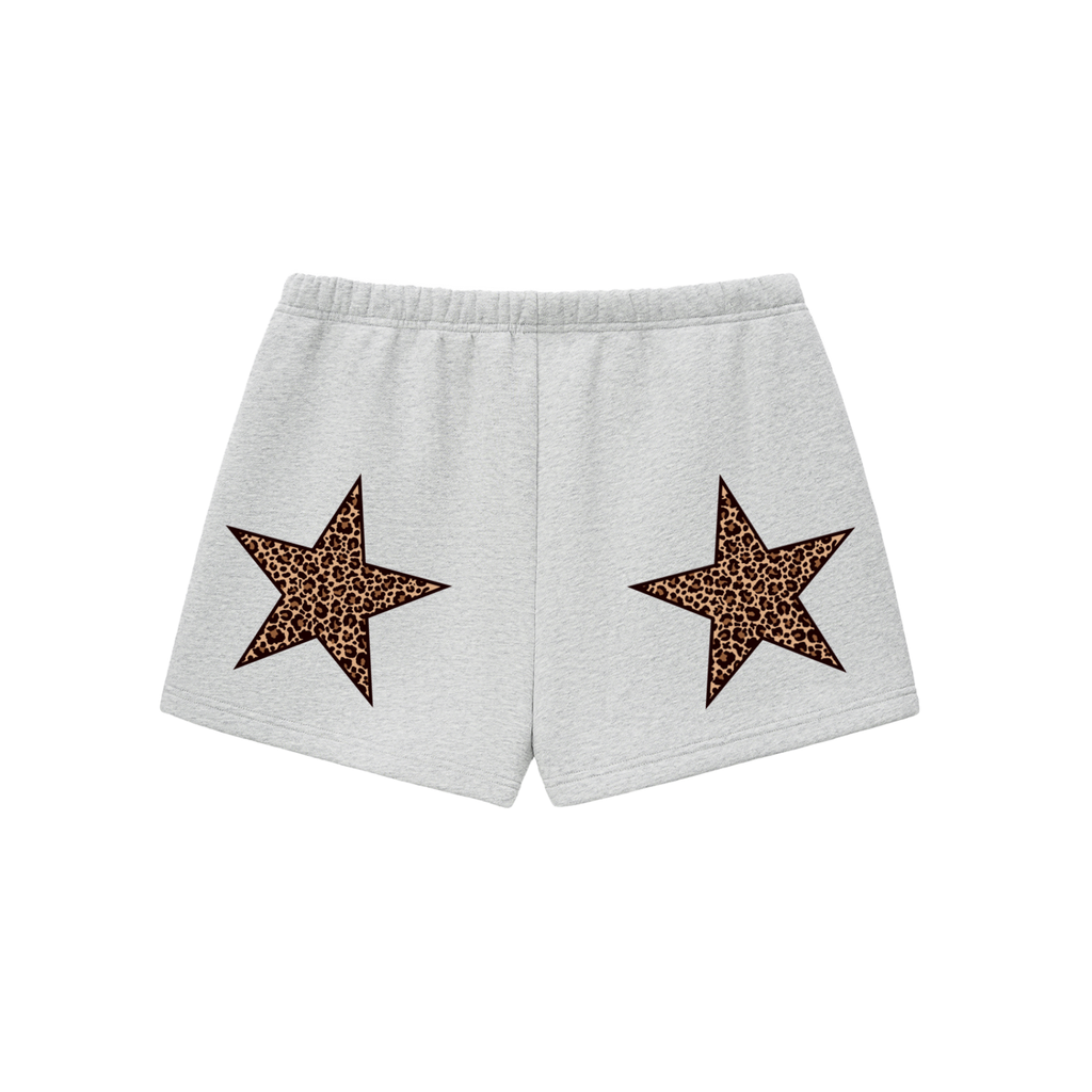 Cheetah Star Sweatshorts