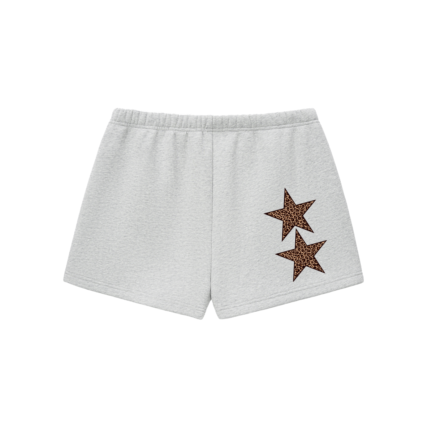 Cheetah Star Sweatshorts